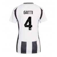 Juventus Federico Gatti #4 Replica Home Shirt Ladies 2024-25 Short Sleeve